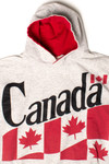 Vintage Canada Flags Hoodie