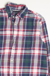 Navy John Ashford Flannel Shirt 4345