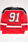 Canada #91 Lined Hockey Jersey