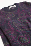 Vintage Paisley Sweater 3486