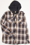 Hooded Element Flannel Shirt 4351