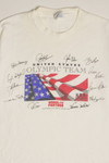 Wheel Of Fortune Olympic Team Sponsor T-Shirt (1996)