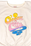 Vintage Short Sleeve Ocean City Sweatshirt (1980s)