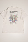 Bent Bike Motorcycles Live to Ride T-Shirt
