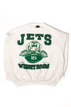 Vintage New York Jets Weight Room Taz Sweatshirt (1991)