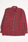 Vintage Red Flannel Shirt 4401