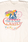 Vintage Make My Music Country T-Shirt (1990s)