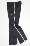 Black Nike Side Stripe Track Pants (sz. S)