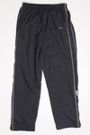 Black Nike Windbreaker Track Pants (sz. L) 1 