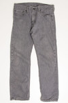 Grey Levi's 514 Denim Jeans (sz. W32 L30)