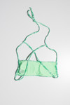 Green Tones Swirl Bikini Top
