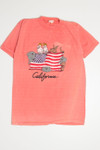 Vintage Animals American Flag T-Shirt