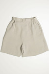 Vintage Gray Beige Shorts