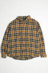 Vintage Eddie Bauer Yellow Flannel Shirt