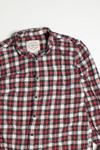 Vintage Red St. John's Bay Flannel Shirt