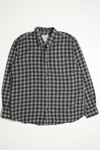 Vintage St. John's Bay Gray Flannel Shirt