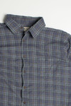 Gray Vintage Haggar Flannel Shirt