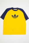 Yellow Adidas Athletic Shirt