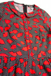 Polka Dot Lips Rockabilly Dress