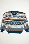 Vintage Bonjour Fair Isle Sweater