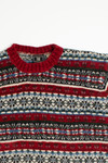 Vintage Maurices Fair Isle Sweater
