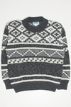 Charcoal Mervyns 80s Sweater