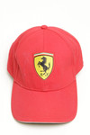 Ferrari 6 Panel Velcro Cap