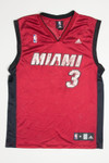 Dwayne Wade #3 Miami Heat Jersey