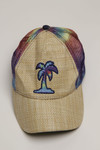 Rainbow Palm Tree Snapback Cap