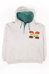 Vintage University of Miami Hoodie (1990s)