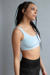 Dream Blue Terry Seamless Crop Tank