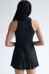 Black Polo Skater Dress