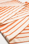 Vintage Orange Striped Heko Obi 152