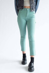 Mint Stretch Carpenter Jeans