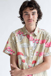 Mushroom Delight Woven Button Up Shirt