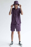 Plum Terry Shorts