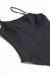 Black Empire Waist Cami Bodysuit