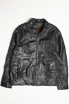 Black Danier Leather Jacket 253