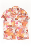 Orange Leaves Hawaiian Shirt