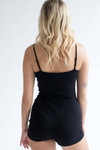 Black Cami Short Unitard