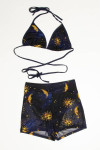 Celestial Mesh String Bikini Top