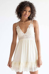 Ivory Lace Top Sundress