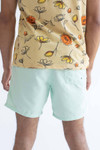 Pastel Mint Swim Shorts