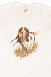 Vintage Pheasant Hunting Dog Sweatshirt (1990s) 1