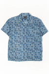 Blue Palms Hawaiian Shirt