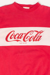 Vintage Coca-Cola Color Block Sweatshirt (1980s)