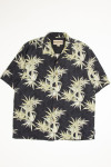 Jamaica Jaxx Black Bamboo Hawaiian Shirt