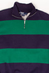 Vintage Polo By Ralph Lauren Zip Collar Sweatshirt (1990s)