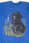 Vintage Black Lab Hunting Sweatshirt (1992)