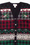 Black Ugly Christmas Vest 58729